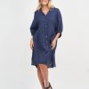 Dresses Vendor | Exaggerated Sleeve Linen Dress Worthier - Florence Store