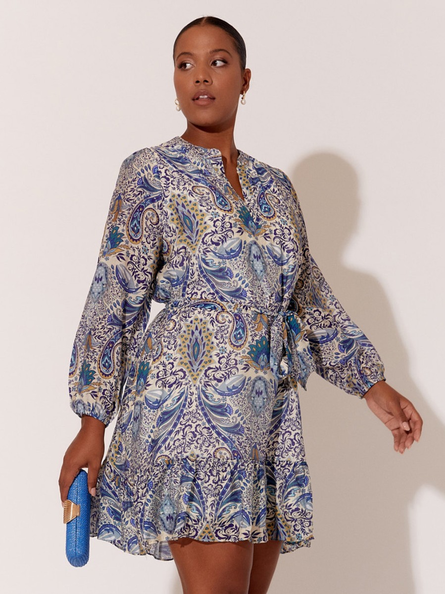 Dresses Vendor | Sheer Relaxed Dress - Blue - Adorne - Florence Store