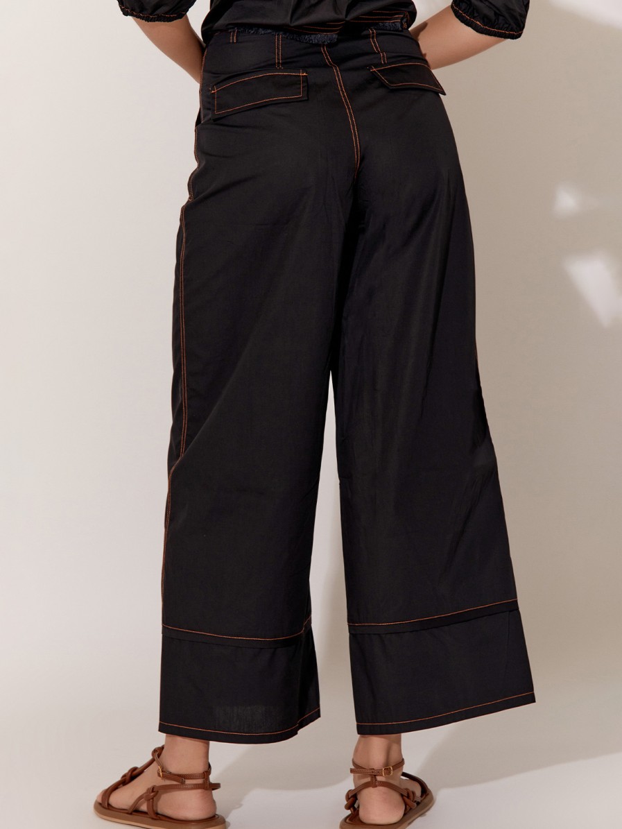 Bottoms Vendor | Stitch Detail Cotton Pant Adorne - Florence Store