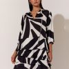 Dresses Vendor | Tiered Layer Viscose Dress - Black - Adorne - Florence Store