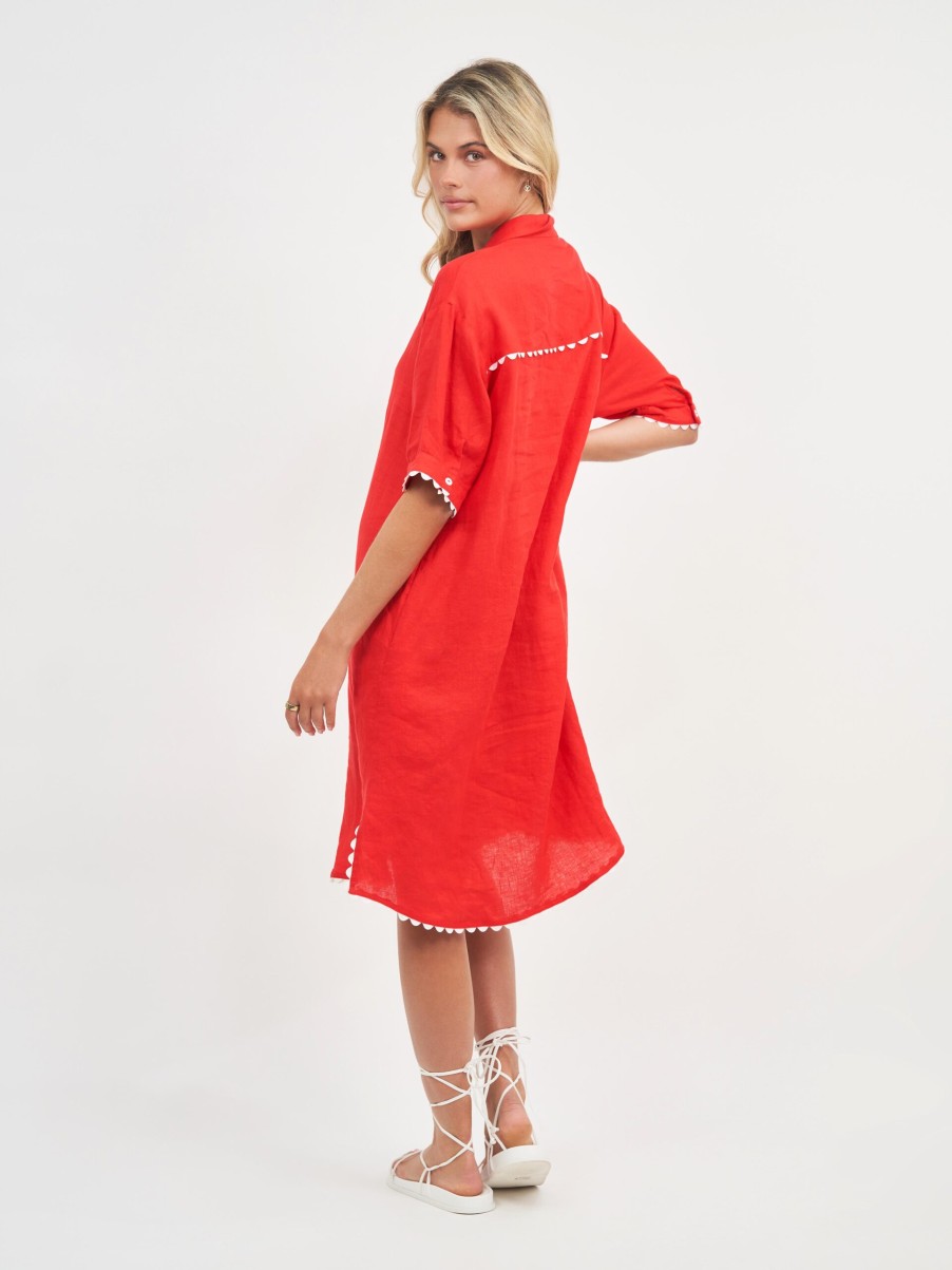 Dresses Vendor | Ric Rac Trim Dress Worthier - Florence Store