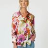 Tops Vendor | Sheer Button Shirt - Pink - Gordon Smith - Florence Store