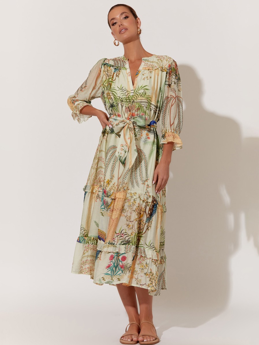 Dresses Vendor | Sheer Frill Dress - Multi - Adorne - Florence Store