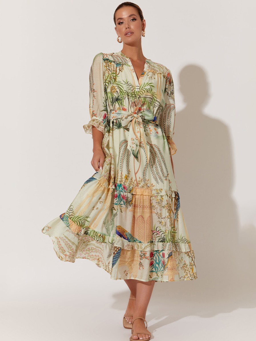 Dresses Vendor | Sheer Frill Dress - Multi - Adorne - Florence Store