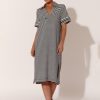 Dresses Vendor | Cotton Jersey Tee Dress - Black - Adorne - Florence Store