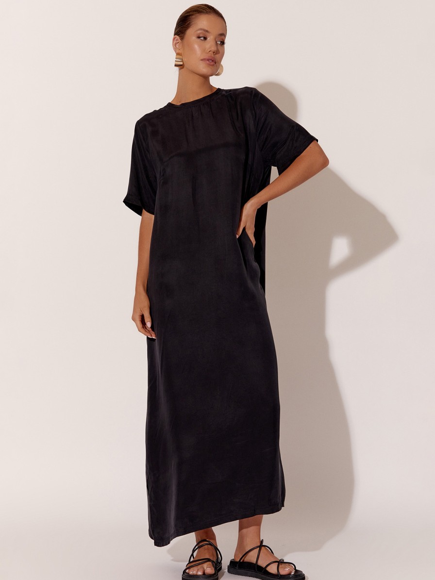 Dresses Vendor | Cupro Relaxed Dress Adorne - Florence Store