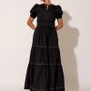 Dresses Vendor | Vee Pleat Poplin Dress Adorne - Florence Store