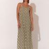 Dresses Vendor | Sleeveless Viscose Dress - Khaki - Adorne - Florence Store