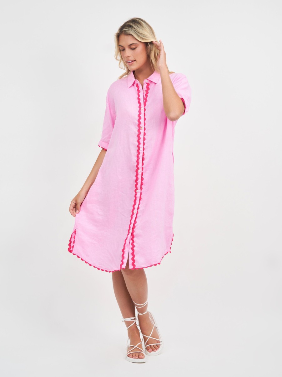 Dresses Vendor | Ric Rac Trim Dress Worthier - Florence Store