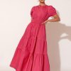 Dresses Vendor | Vee Pleat Poplin Dress Adorne - Florence Store