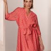 Dresses Vendor | Sheer Relaxed Dress - Tangerine - Adorne - Florence Store