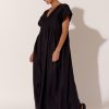 Dresses Vendor | Pleat Neckline Dress Adorne - Florence Store