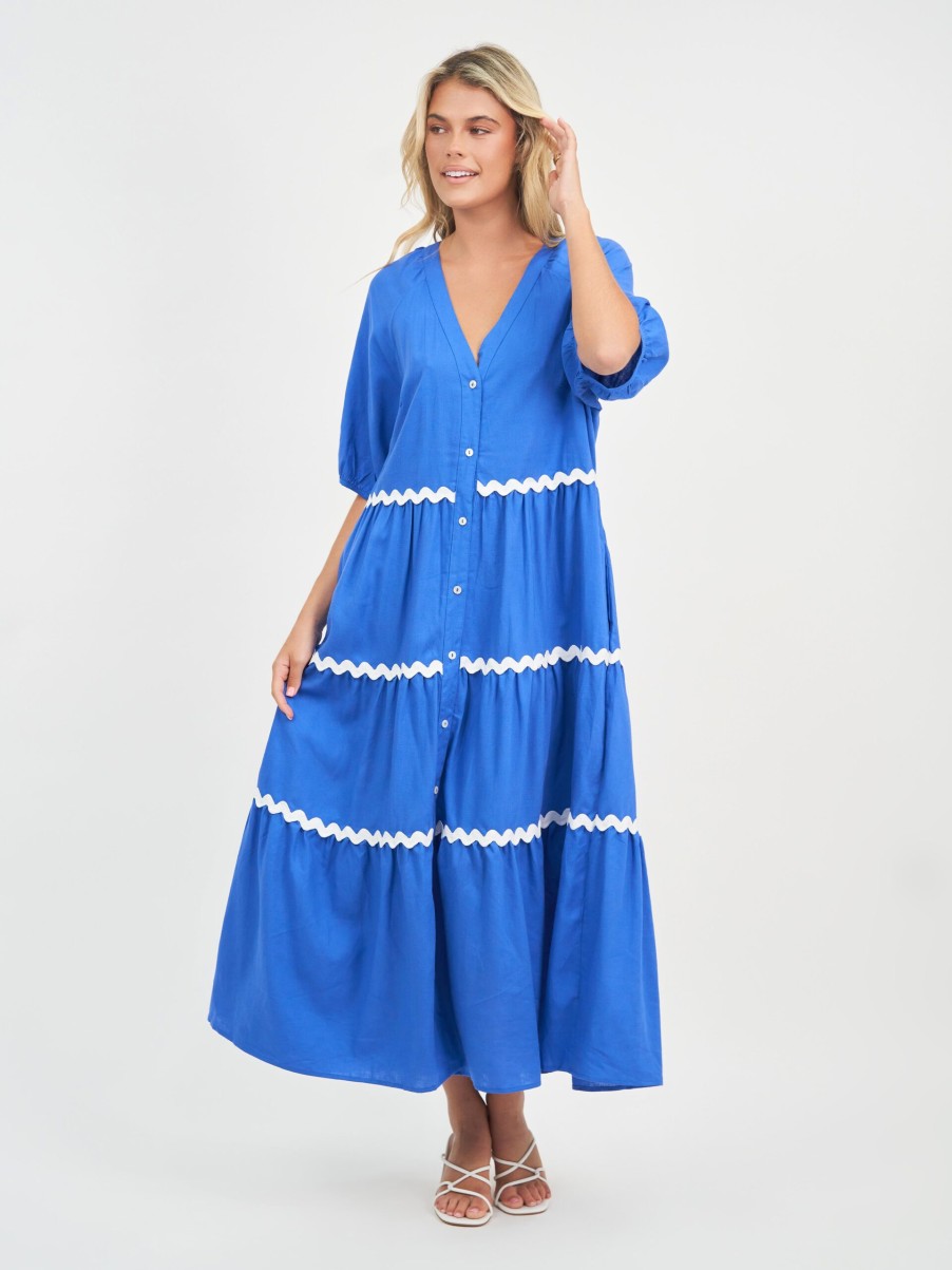 Dresses Vendor | Ric Rac Midi Dress Worthier - Florence Store