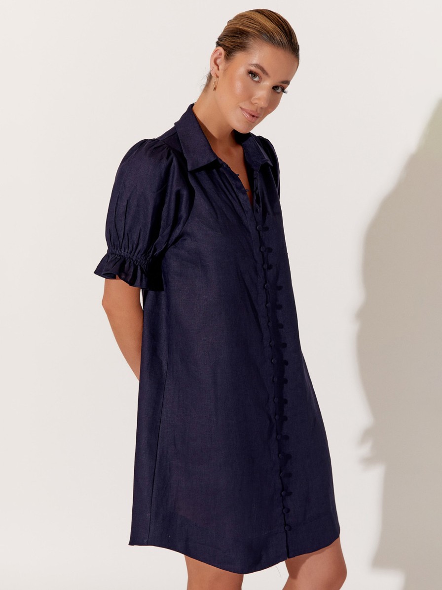 Dresses Vendor | Button Through Shirt Dress Adorne - Florence Store