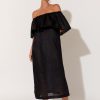 Dresses Vendor | Lace Trim Detail Dress - Black - Adorne - Florence Store